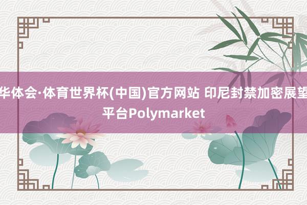 华体会·体育世界杯(中国)官方网站 印尼封禁加密展望平台Polymarket