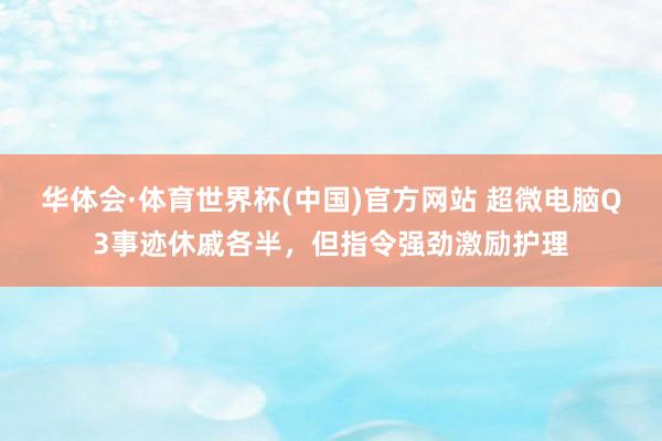 华体会·体育世界杯(中国)官方网站 超微电脑Q3事迹休戚各半，但指令强劲激励护理