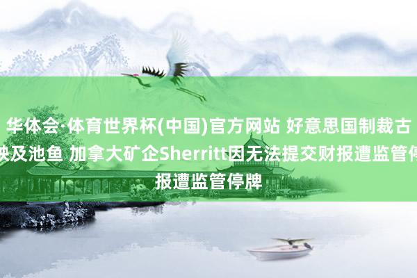 华体会·体育世界杯(中国)官方网站 好意思国制裁古巴殃及池鱼 加拿大矿企Sherritt因无法提交财报遭监管停牌